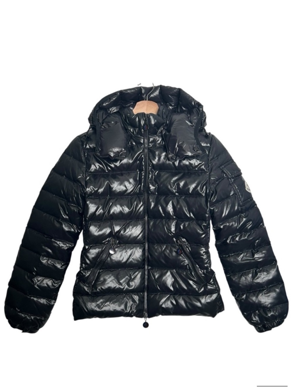 Moncler Enfant Kids Black GIUBBOTTO BADY BADY Down Puffer Jacket Size 12